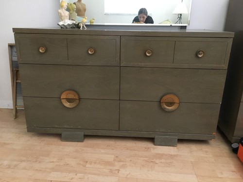 vintage antique furniture bedroom set circa 1950's - Picture 4 of 6