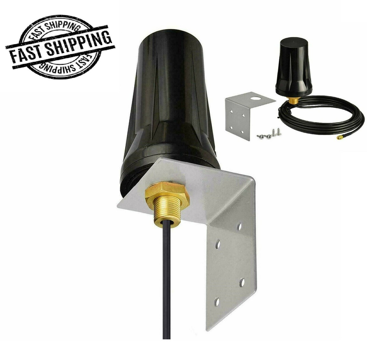 Nelawya Smart Gate Türöffner Garagentor Antenne 433,92 MHz Langstreckenempfänger 3 m Nelawya Smart Gate Türöffner Garagentor Antenne 433,92 MHz Langstreckenempfänger 3 m