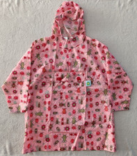 Oilily Kids Girls Pink Multicolor Bugs Rain Anorak Jacket size 152 (12 Years)