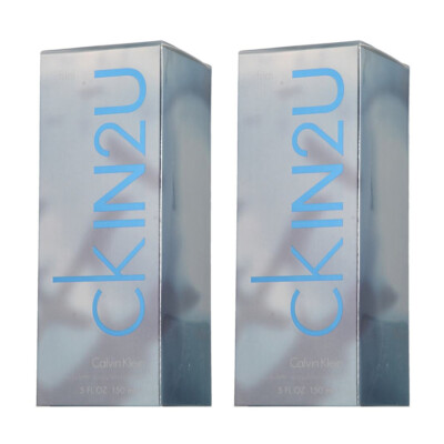 Calvin Klein CK in 2u for him - EDT Eau de Toilette 150ml - 2x