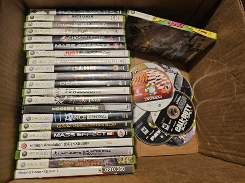 Xbox 360 Spielepaket 31 Spiele - DJ Hero, Ghostbusters, Fifa Soccor, L.A. Noire..