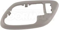 Dorman 88534 Interior Door Handle Bezel With Lock Hole Gray