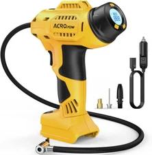 AVID POWER Tire Inflator Portable Air Compressor, 20V Cordless Car Tire Pump wa