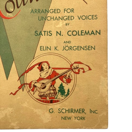 1934 Weihnachtslieder aus vielen Ländern Musik arrangiert für unveränderte Stimmen - Bild 3 von 16
