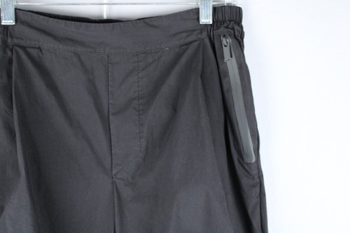 Adolfo Dominguez Womens Black Jogger Medium Elastic Waist Zipper Pocket Tapered - Picture 9 of 15