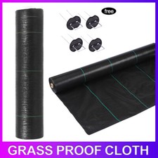 Heavy Duty Weed Control Fabric Membrane Barrier Garden Ground Cover Sheet Mat