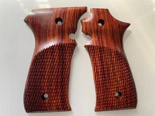 New Wood Grip For Llama XA IIIA 32 380 grips, checkered#02