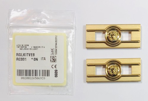 Occhiali da sole Versace VE 4459 ricambio oro logo icona lato tempio originali - Foto 3 di 9