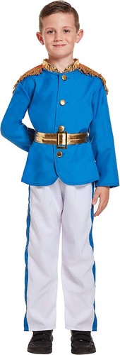 Prince Charming Costume Childrens Book Day Fairy Tale Fancy Dress Age 4-12 yrs - Picture 4 of 4