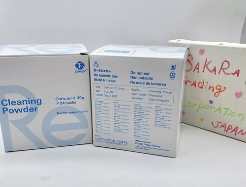 Set Of 2 Boxes Cleaning Powder 48 pcs KANGEN ENAGIC Alkaline Water LEVELUK 96P - Picture 4 of 9