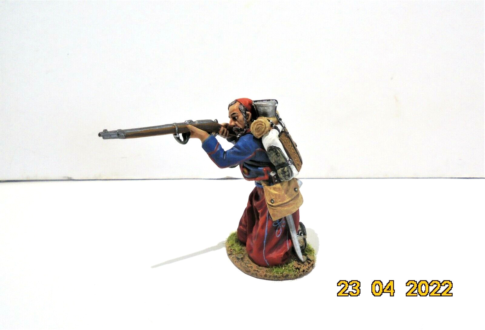 Zouave 1870 figurine Guerre Franco-Prussienne Team Miniatures PFW-Z6002 cadeau collectionneur