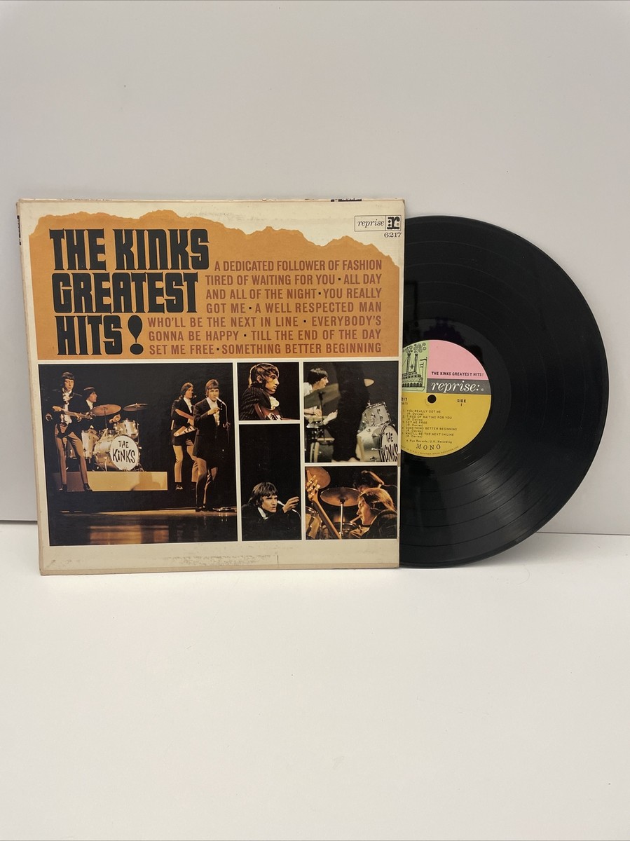 The Kinks Greatest Hits Vinyl LP Reprise R 6217 Mono 1st Ed You