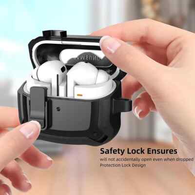 Zorbes Earbud Charging Case Cover for Samsung Galaxy Buds 3 Pro   Anti-Scratch
