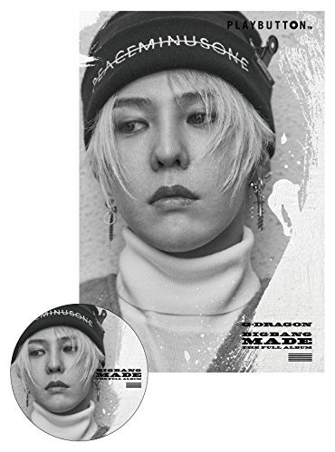BIGBANG - BIGBANG G-DRAGON MUSIC CARD 4点 Kpop BIGBANG G-Dragon T.O.P Dae-Sung Tae-Yang Seung-Ri 5