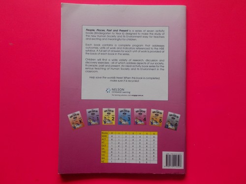 STAGE 2 - PEOPLE, PLACES, PAST & PRESENT ( HSIE ) 4 by GARY KAY *LIKE NEW - Picture 2 of 5
