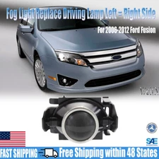 Fog Light For 2006 2007-2012 Ford Fusion Replace Driving Lamp Left = Right Side