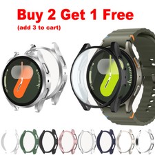 Glass Screen Protector Hard Cover Case For Samsung Galaxy Watch 7 40mm44 mm Case