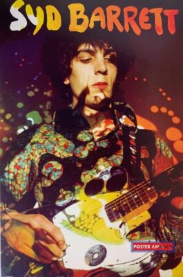 Syd Barrett Psychedelic Rare Rock Personality Poster 24 x 36 | eBay
