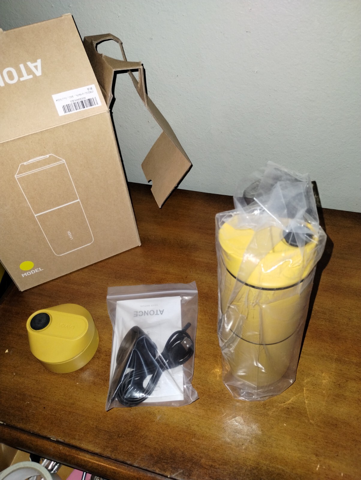 LAVIDA coffee ESPRESSO maker PORTABLE CAR camping BATTERY operated kickstarter