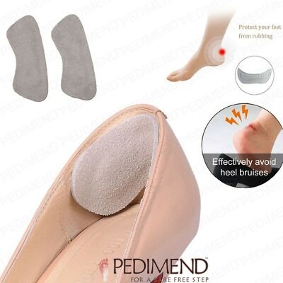 Pedimend Fersengriffe Pads Futter Kissen für lose Schuhe Paar selbstklebende Fußpflege 
