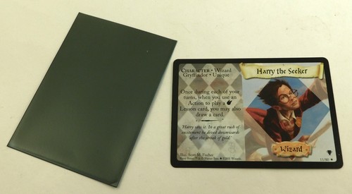 Harry Potter TCG Rare Quidditch Cup Card No 11/80 Harry The Seeker - Picture 2 of 6