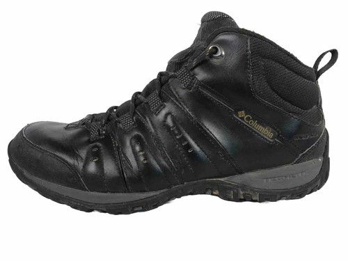 Columbia Woodburn II Mens Size 9 Boots Black Chukka Omni Heat Waterproof Boots