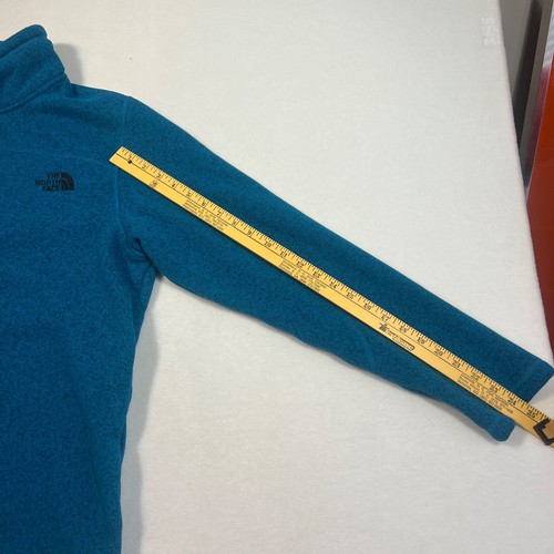The North Face Men's Large Leo Gordon Lyon 1/4 Zip Fleece Pullover Jacket Blue - Picture 8 of 12