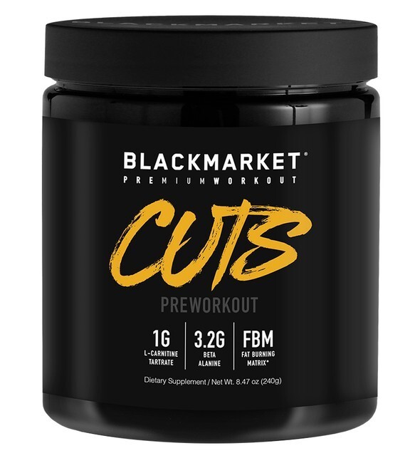 BLACKMARKET LABS CUTS pre workout Black Market MYSTERY FLAVOR WE PICK THE  FLAVOR