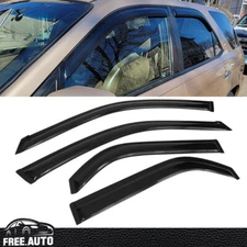 For 01-06 Acura MDX Acrylic Window Visor Vent Sun Rain Deflector Guard 4PCS Set