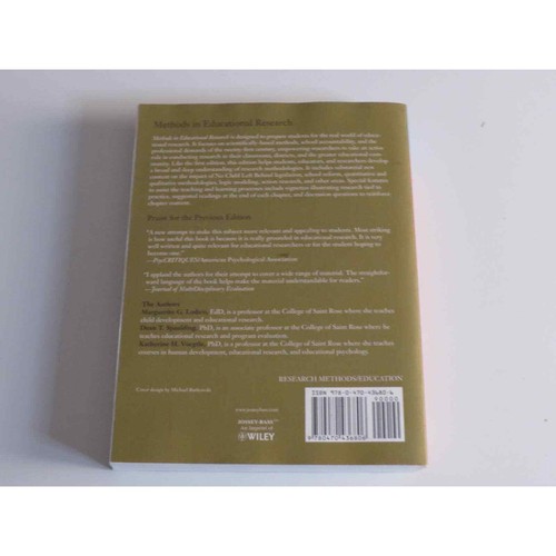 Methods in Educational Research: From Theory to Practice 2nd Edition - Picture 2 of 2