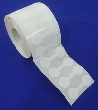 1000 Blank Jewelry White Gummed Ring Price Tag Lg