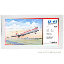 Flugzeugmodell Bausatz IL 62 1:100 Plasticart reifra - Made in Germany