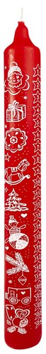 Adventskalender-Kerze 24Tage Kerzen Tageskerze Adventskerze Weihnachtskerze - Bild 45 von 52