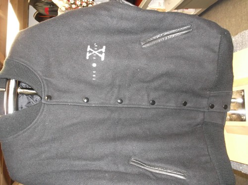 The X Files 1995 Leather/Wool Varsity Jacket+ Vest-Science Fiction TV - Picture 4 of 15