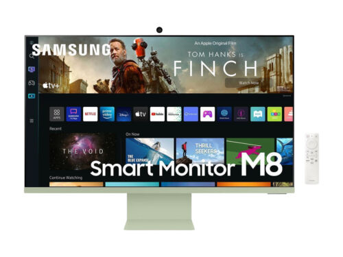 SAMSUNG M8 Series 32-Inch 4K UHD Smart Monitor & Streaming TV with Webcam - Afbeelding 1 van 1