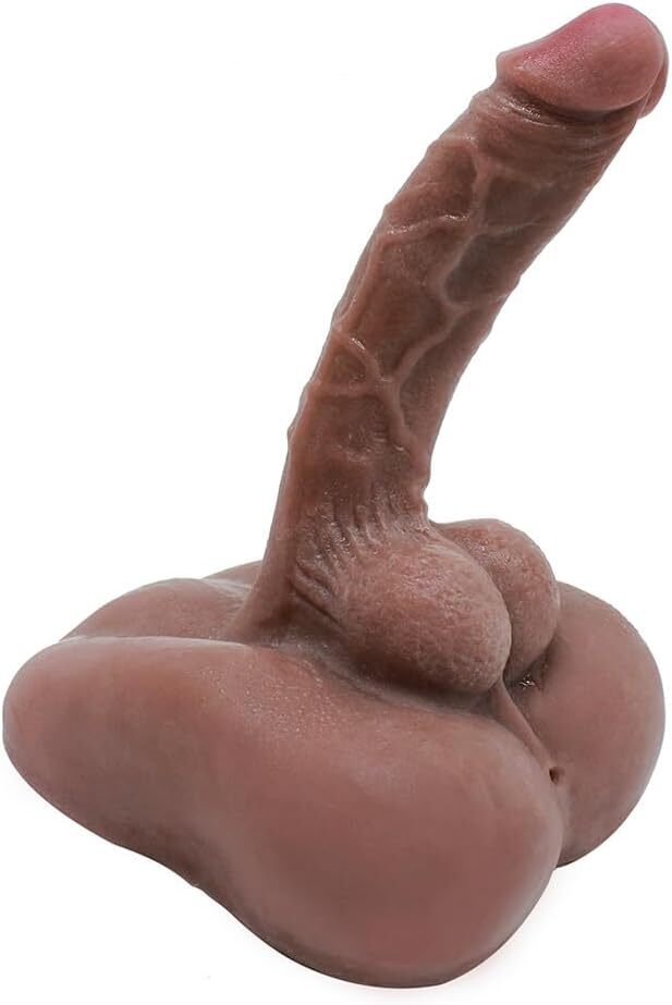 2 in 1 MäNnertorso Masturbator Homosexuell Masturbieren Cup mit Realistischer