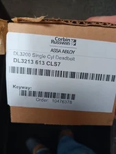 corbin russwin sfic grade2 s.c. deadbolt oil rubbed bronze