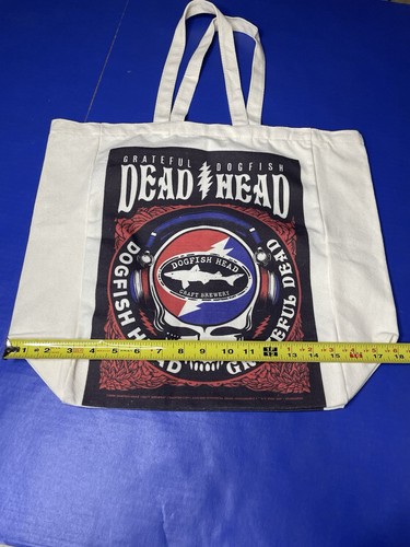 Grateful Dead Tragetasche Canvas Dogfish Head Vinyl Schallplatte Design Dead Head Promo - Bild 24 von 24