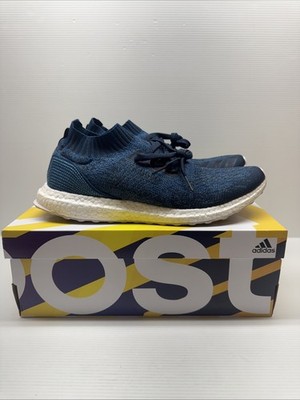 New ADIDAS ULTRABOOST UNCAGED PARLEY BLUE BY3057 Size 10 with Original Box