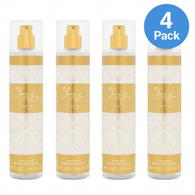 Jessica Simpson Fancy Love Body Mist 8oz 4 Pack New