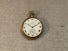Antique WALTHAM POCKET WATCH 25 years gold case 17j