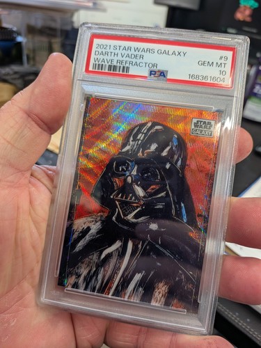 2021 Star Wars Galaxy Darth Vader Wave Refractor /99 💥 PSA 10