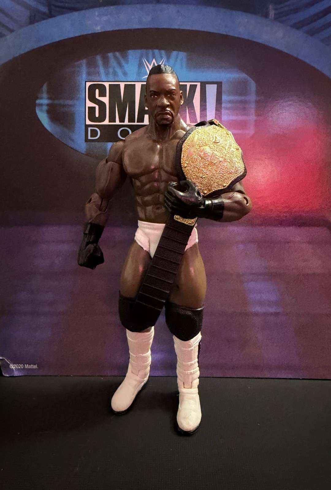 WWE WWF WCW Elite Jakks Custom 1998 BOOKER T Wrestling Figures
