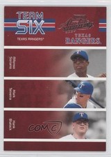 2005 Playoff Absolute Memorabilia Team Six Alfonso Soriano Mark Teixeira 0x5