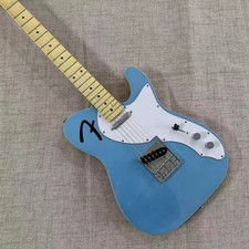 Factory direct sale F hole 6-string TL electric guitar, semi hollow body
