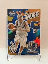 Topps Finest 2025-26 Muse Dirk Nowitzki #M-5 Blue Refractor /99 Mavericks