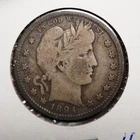 1894   *S *  BARBER SILVER QUARTER  ***NICE*** FREE SHIPPING   C2110