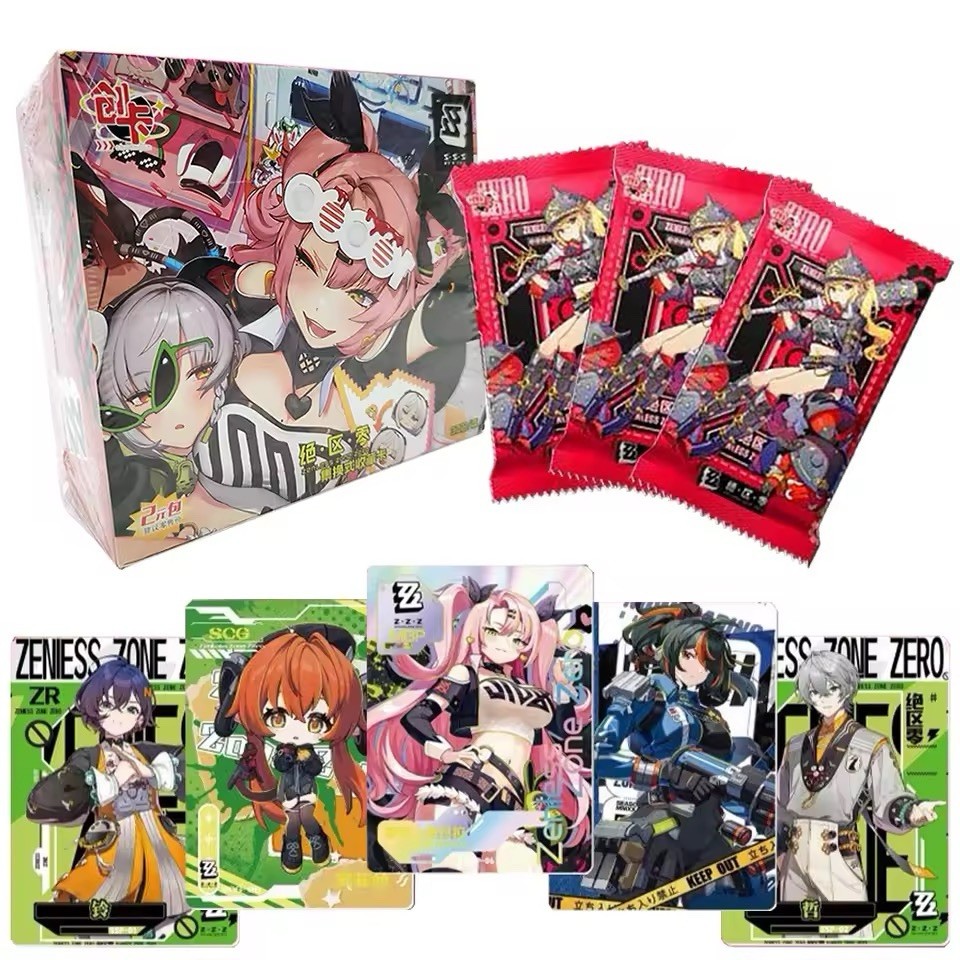 Zero Zenless Zone Premium Card CCG Holo Sealed Booster Box 30 Pack