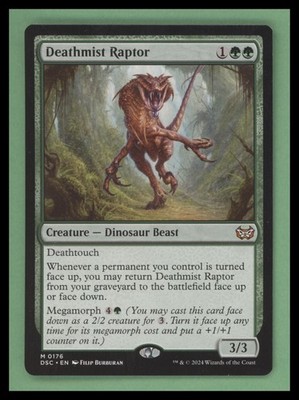 Commander: Duskmourn: House of Horror #176 Deathmist Raptor