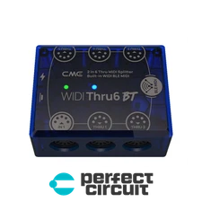 CME WIDI Thru6 BT Bluetooth MIDI Thru + Split MIDI UTILITY NEW PERFECT CIRCUIT